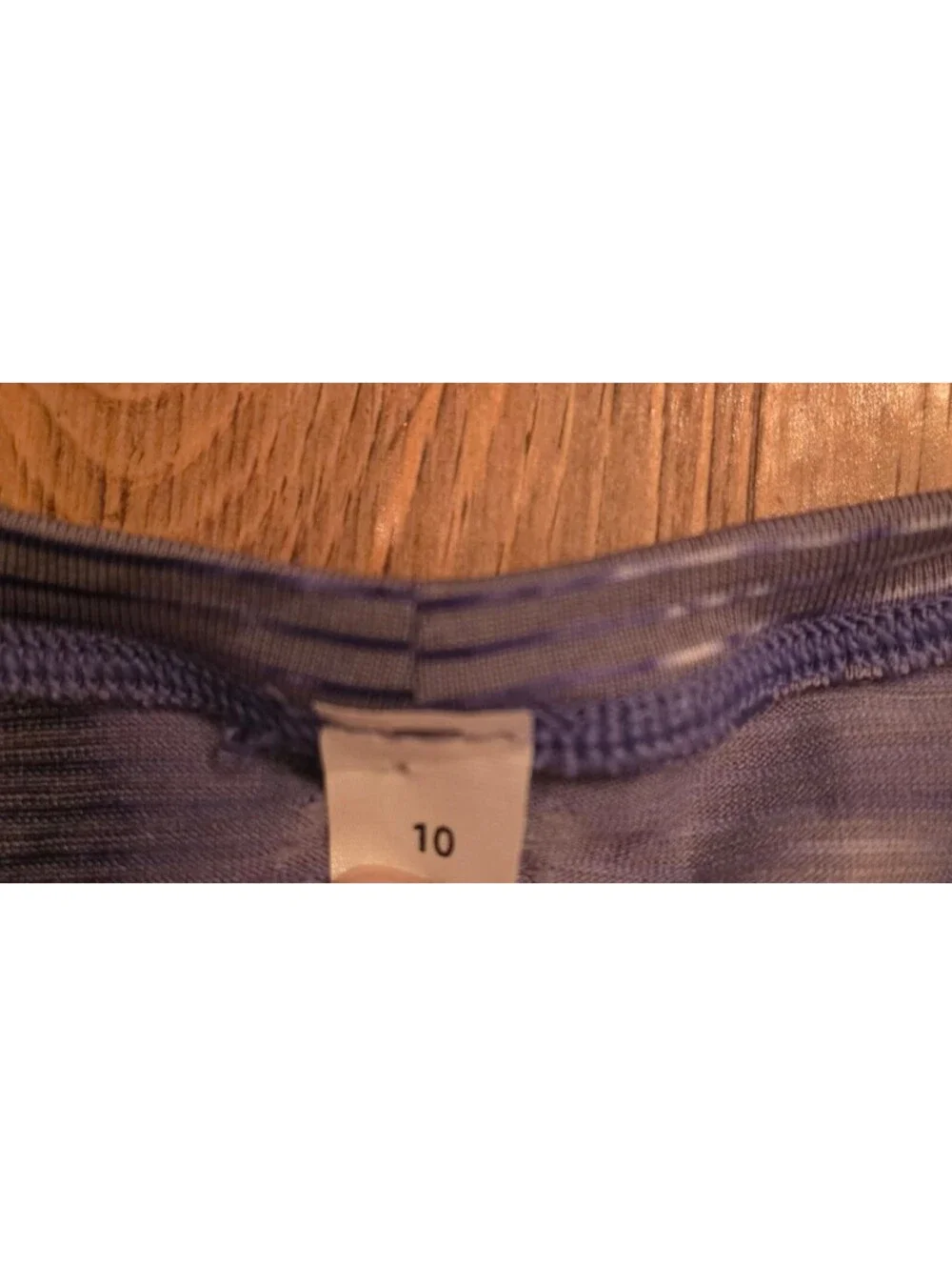 Lululemon Purple Tie Dye Racerback Tank Top Womens Size 10 Athletic